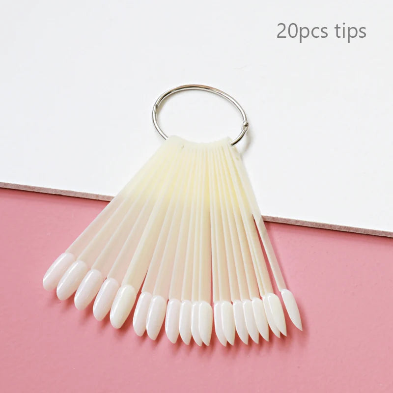 Nail Display Sticks Nail Swatch False Nail Tips