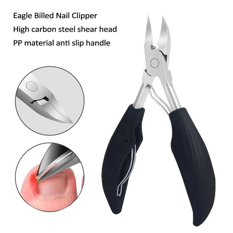Nail Clippers - Pedicure Manicure Hand Foot Care Tool