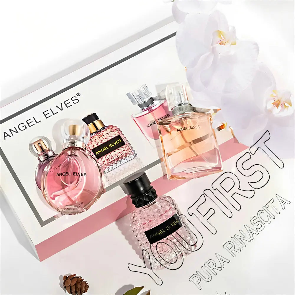 Luxury Brand Women 향수 ml Damen Parfums Femme De Mujer Gift Box 4Pcs Set