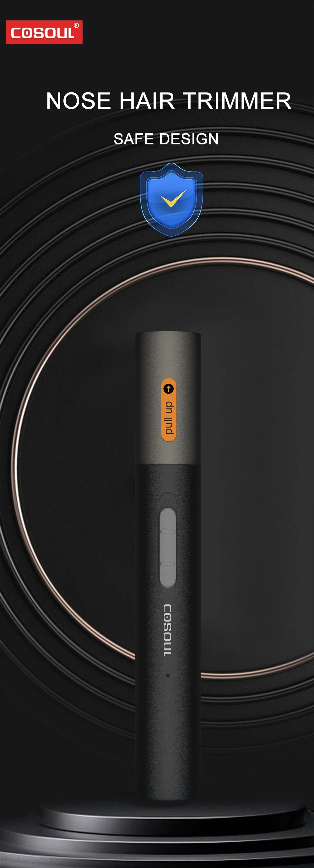 Electric Rechargeable Nose Trimmer