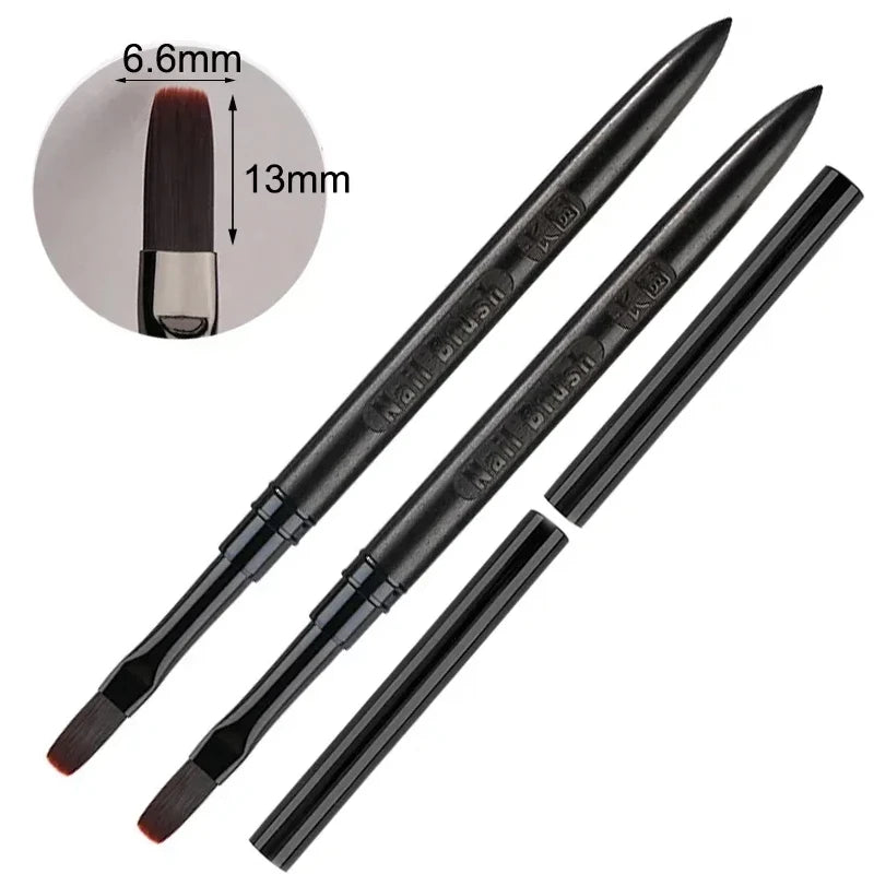 Wood Gel Painting Brush Nail Art