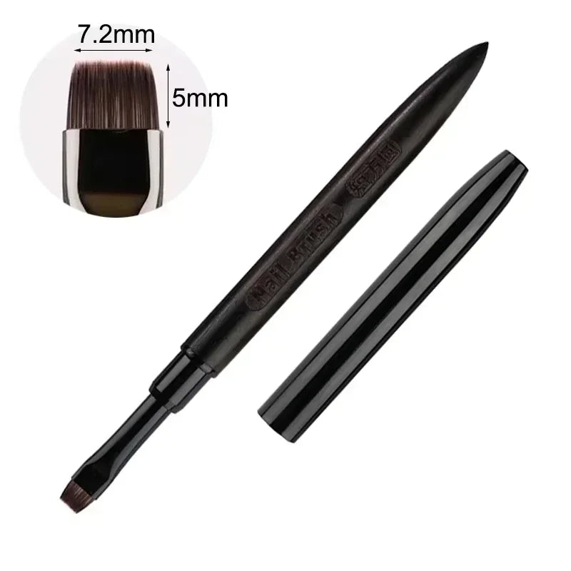 Wood Gel Painting Brush Nail Art