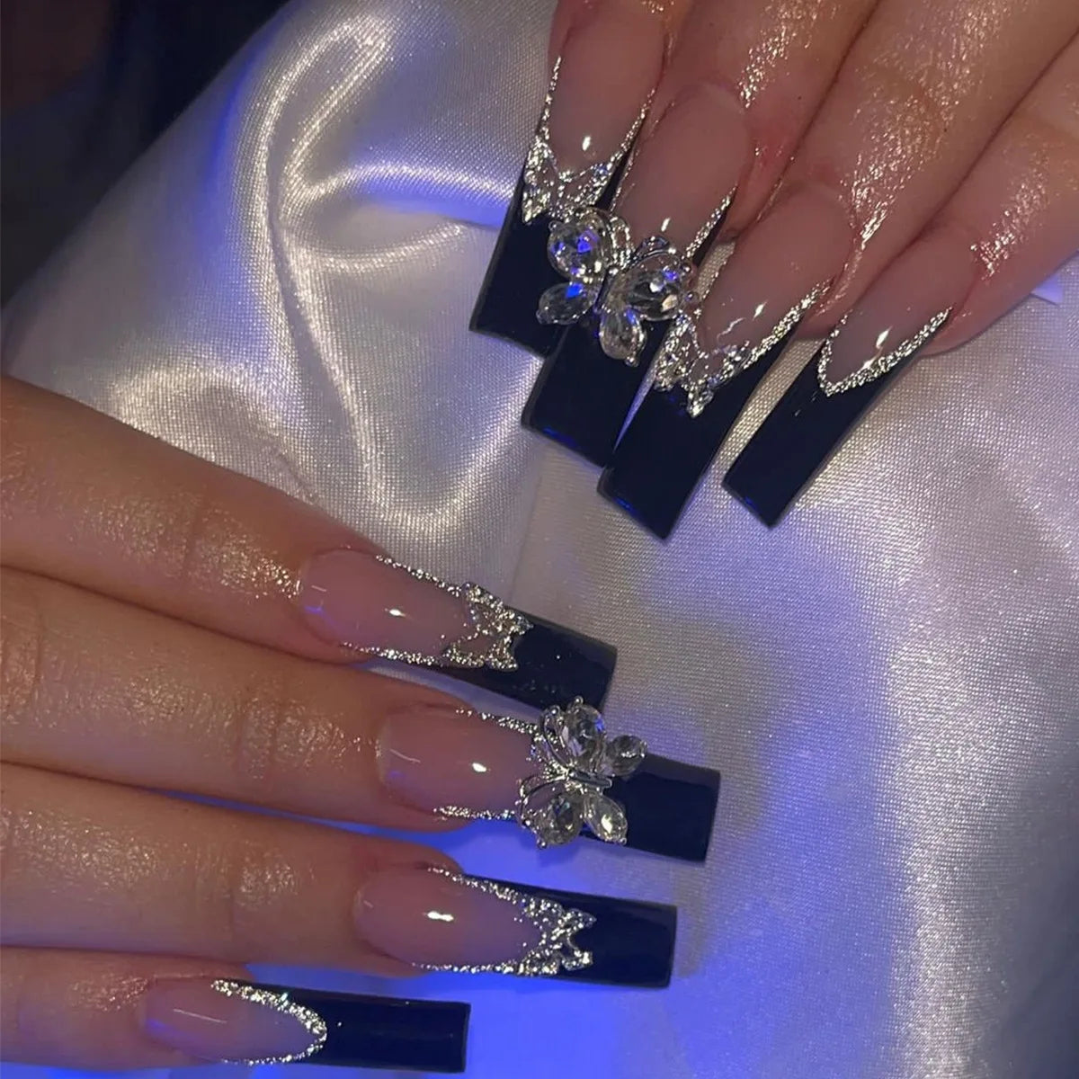24Pcs Artificial Finger Nails