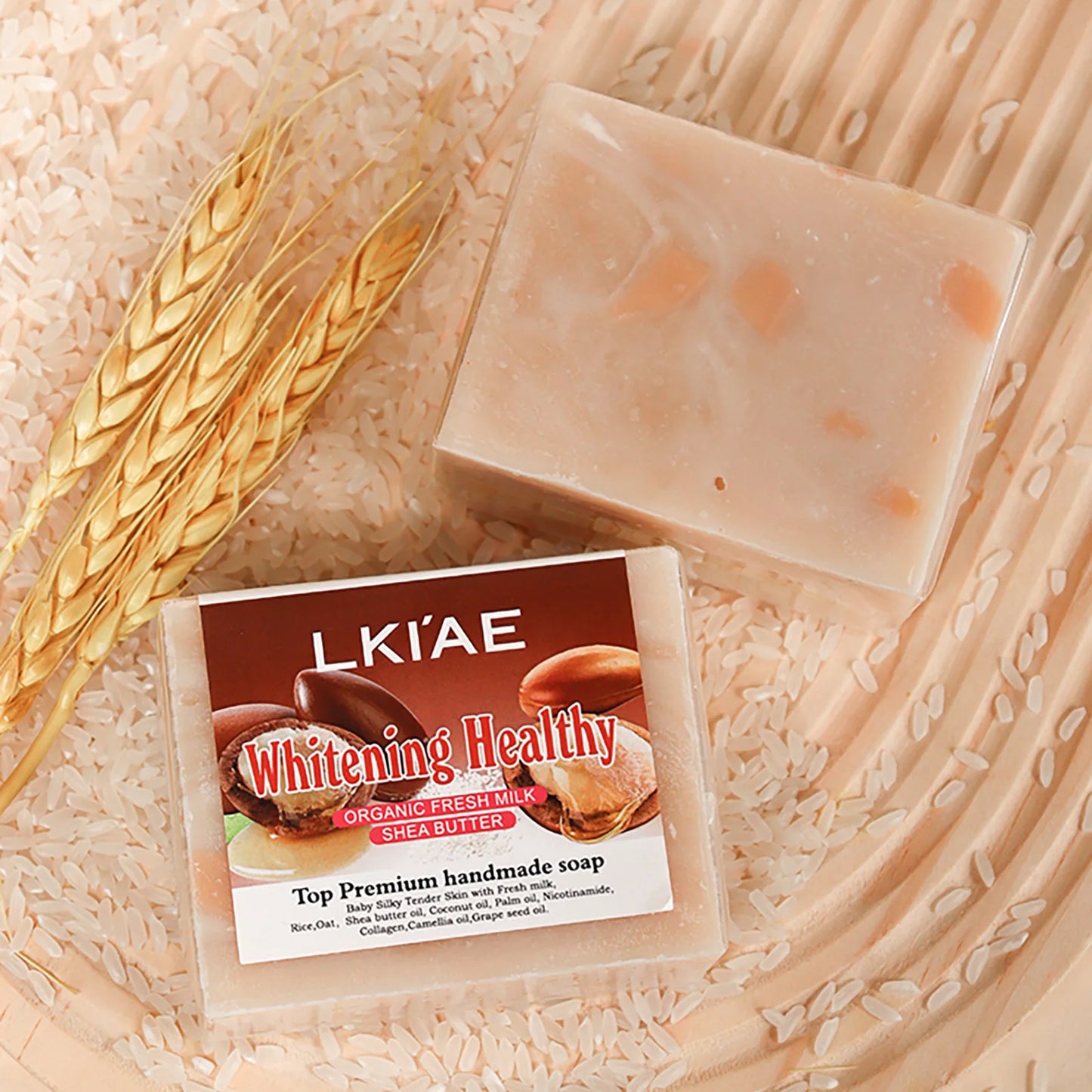 Premium Handmade Organic Fresh Milk Soap, With Shea Butter & Oats