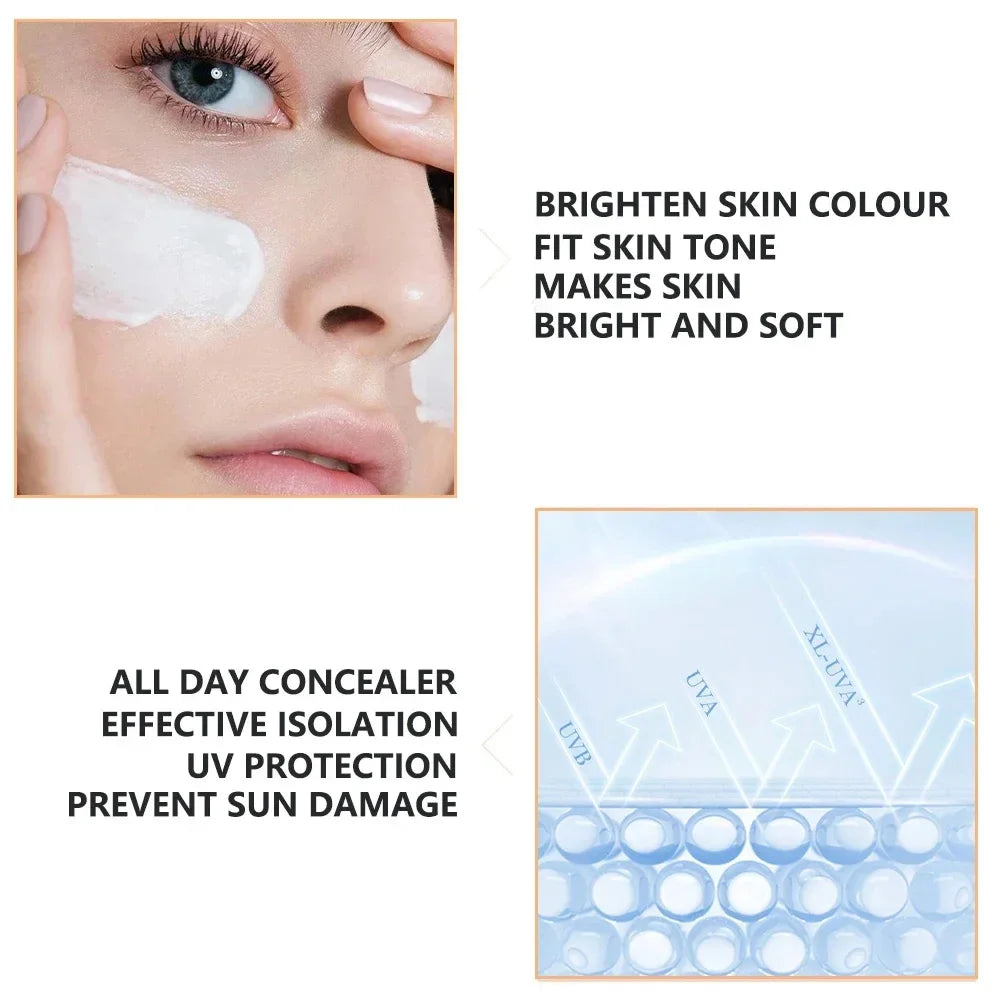 Semi-permanent foundation, concealer & makeup