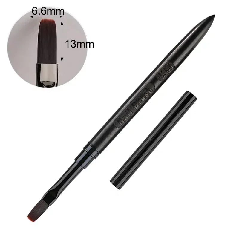 Wood Gel Painting Brush Nail Art