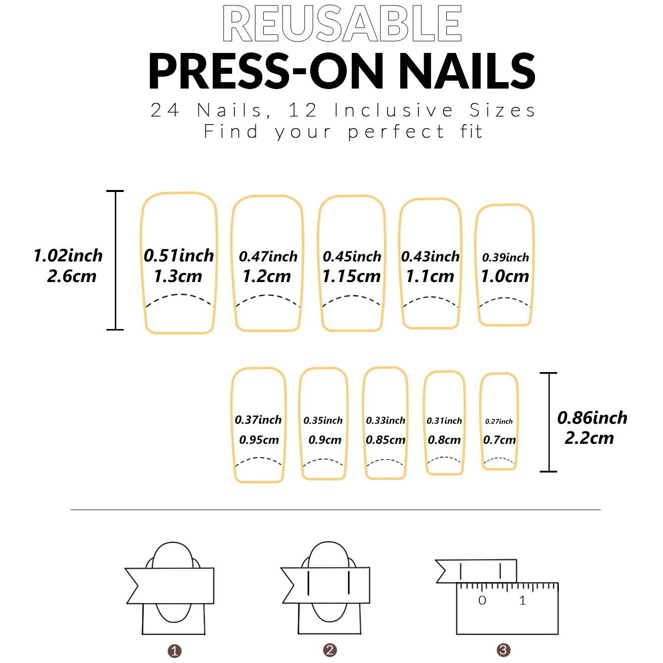 288PCS-Hand And Food Ballerina False Nails