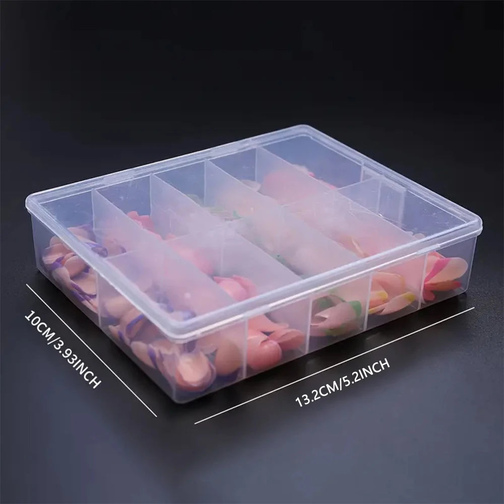 240/120Pcs Colorful French Short Square False Nails