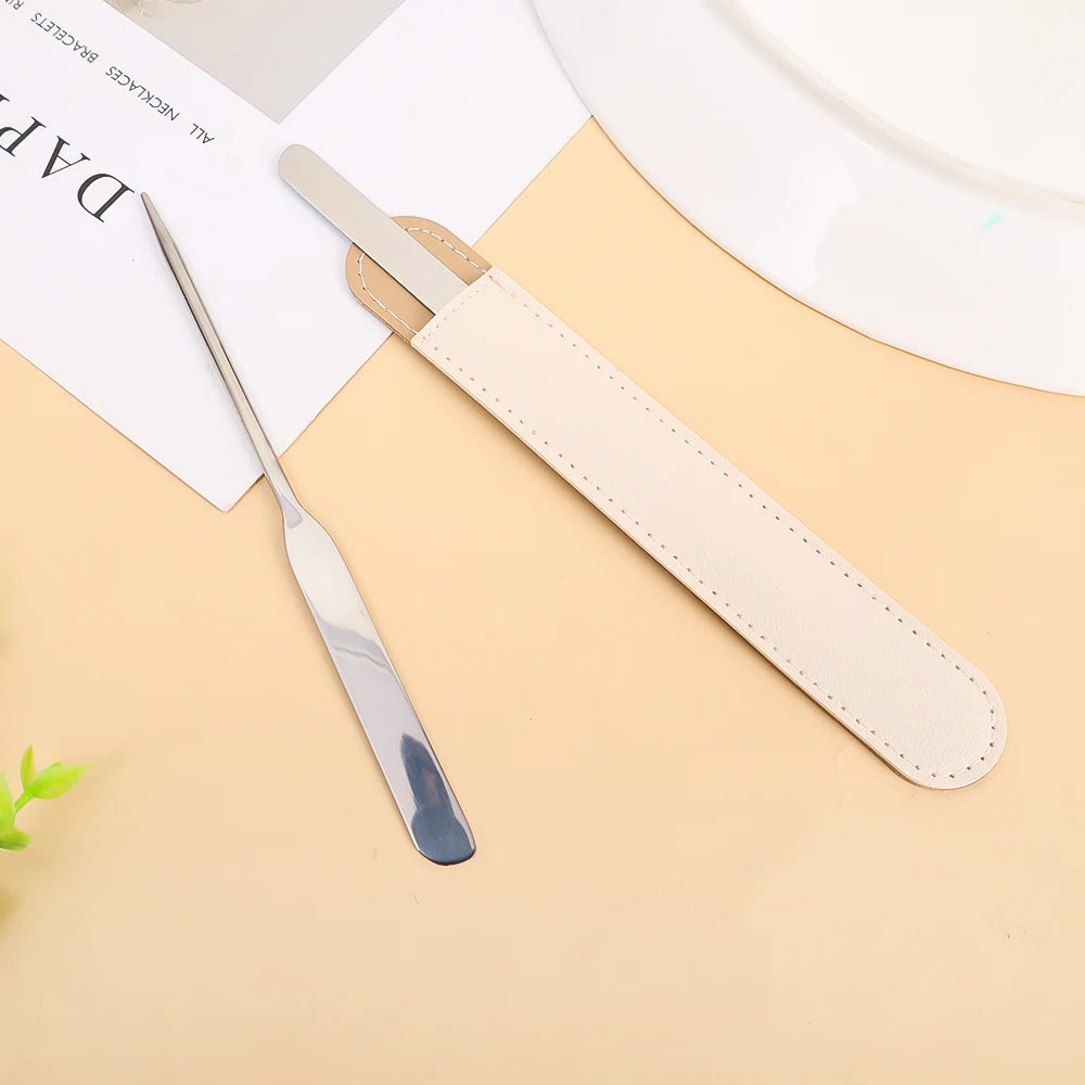 Professional Makeup Spatula Mixing Stick Foundation Brush Blending Liquid