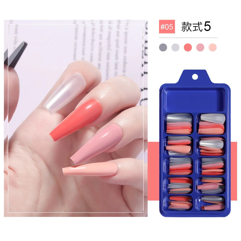 100pcs/box Acrylic Artificial False Nail