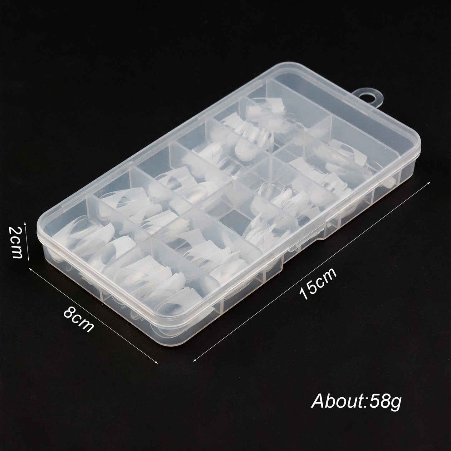 120pcs/box Acrylic French False Nails