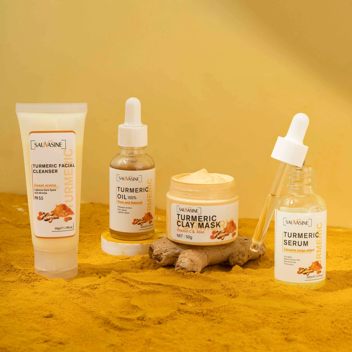 Turmeric lemon Skin Care products Acne Dark Spot Remover…
