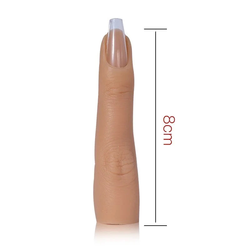 1Pcs Nail Art Training Hand False Finger Nail