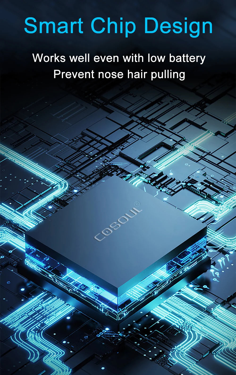 Electric Rechargeable Nose Trimmer