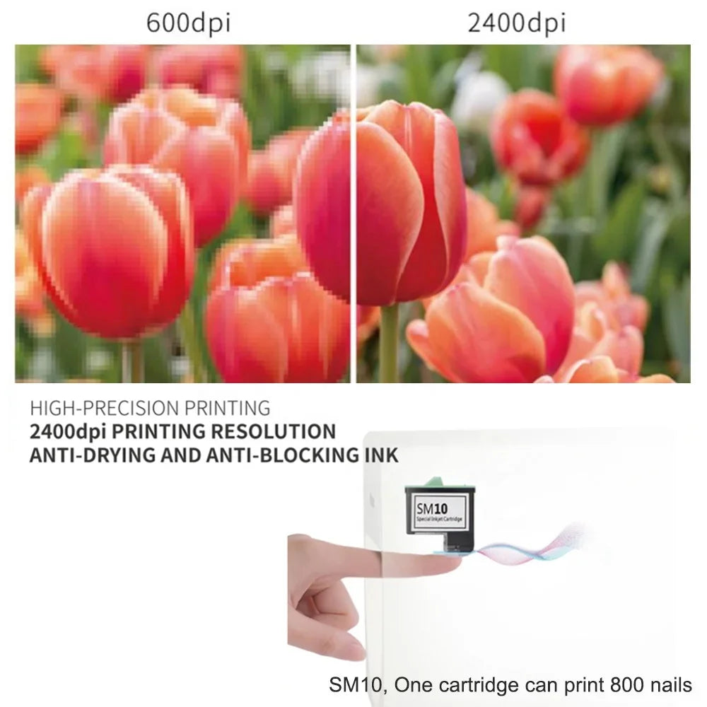 Cheapest ProductsO2NAILS Mobile Nail Printer X11 Digital Art Nail Painting Machine