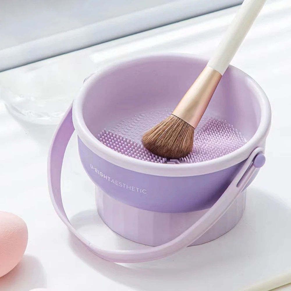 Makeup Brush Cleaning Bucket Washing And Drying Tools