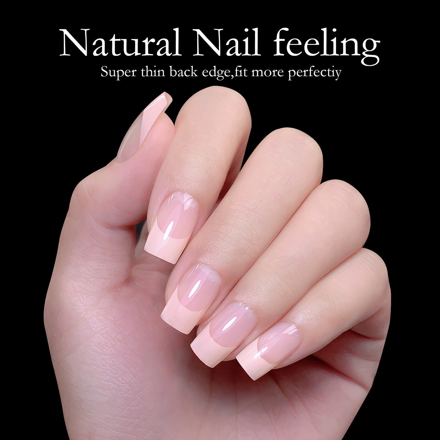 120pcs/box Acrylic French False Nails