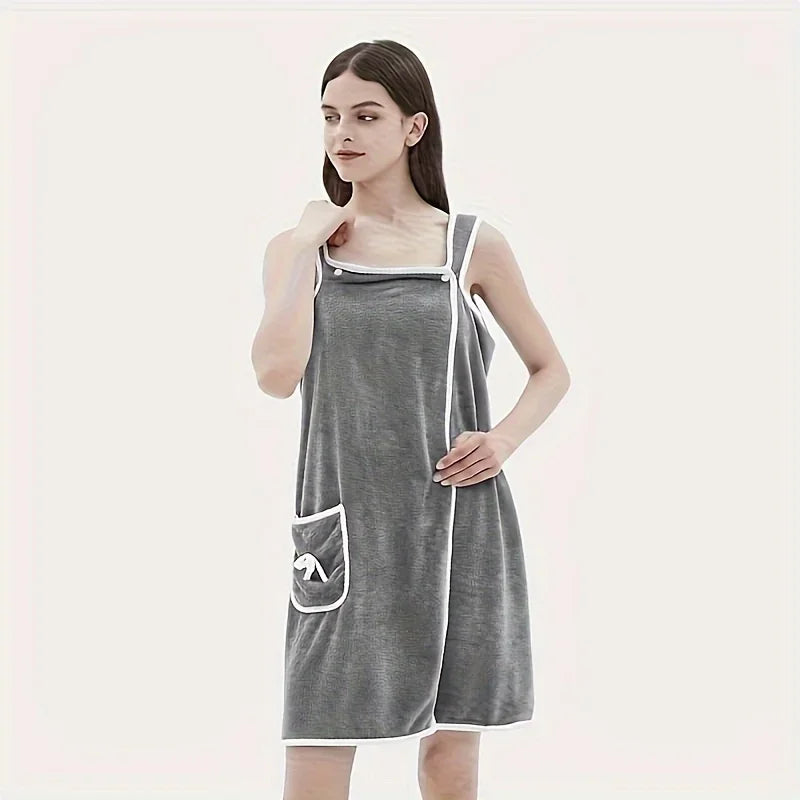Bath Towel Household Women Wearable Wrap