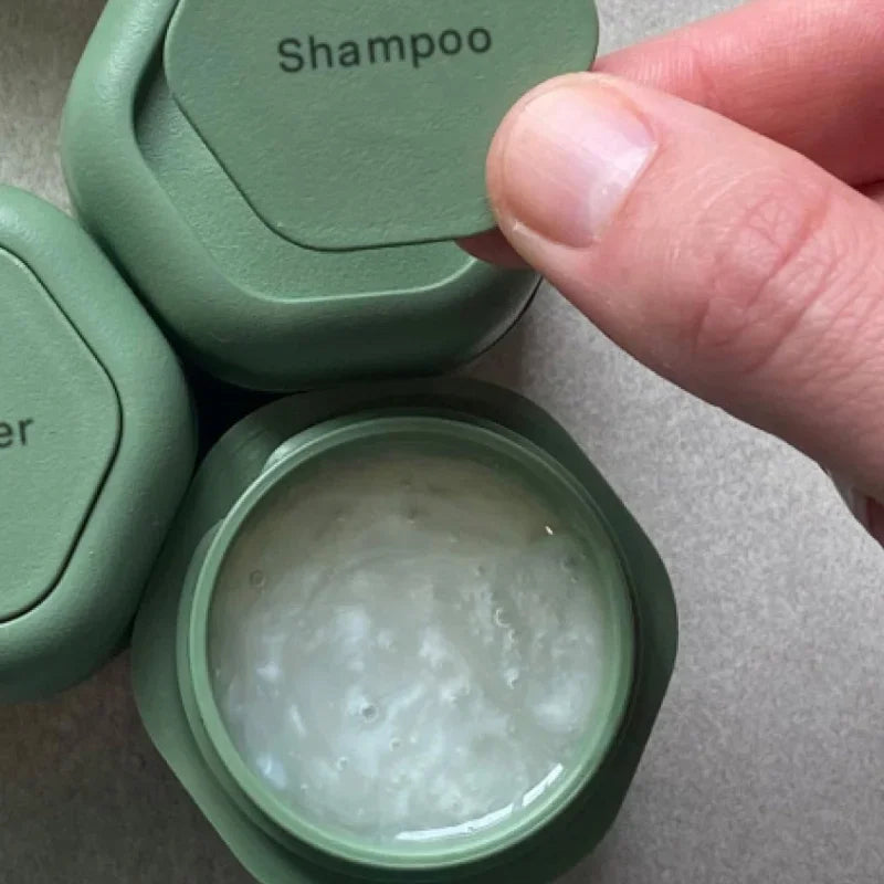 3 Pcs Travel Containers Haircare Set