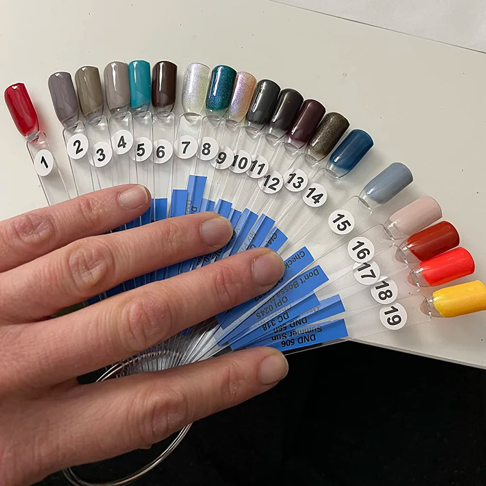 Nail Display Sticks Nail Swatch False Nail Tips