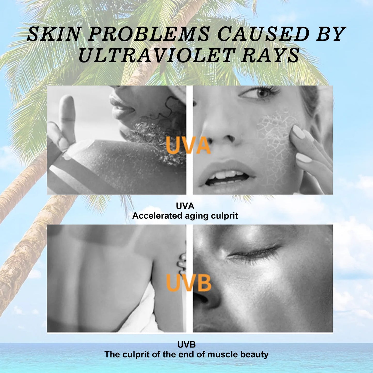 Facial Body Sunscreen Whitening Sun Cream