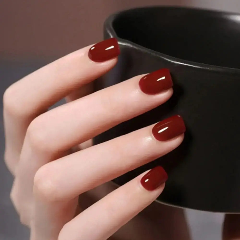 French Simple Style False Nails