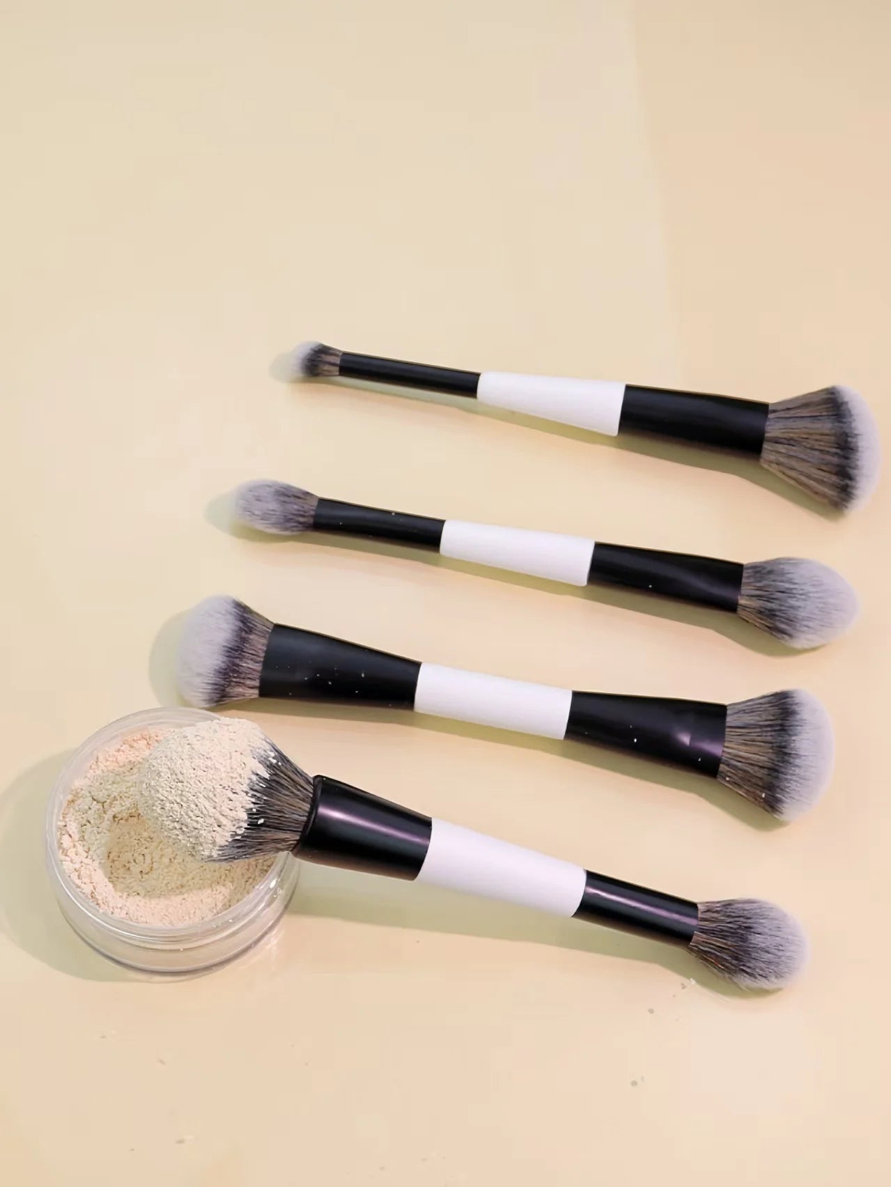 4 Double-Headed Makeup Brushes, Multi-Functional Makeup Brush