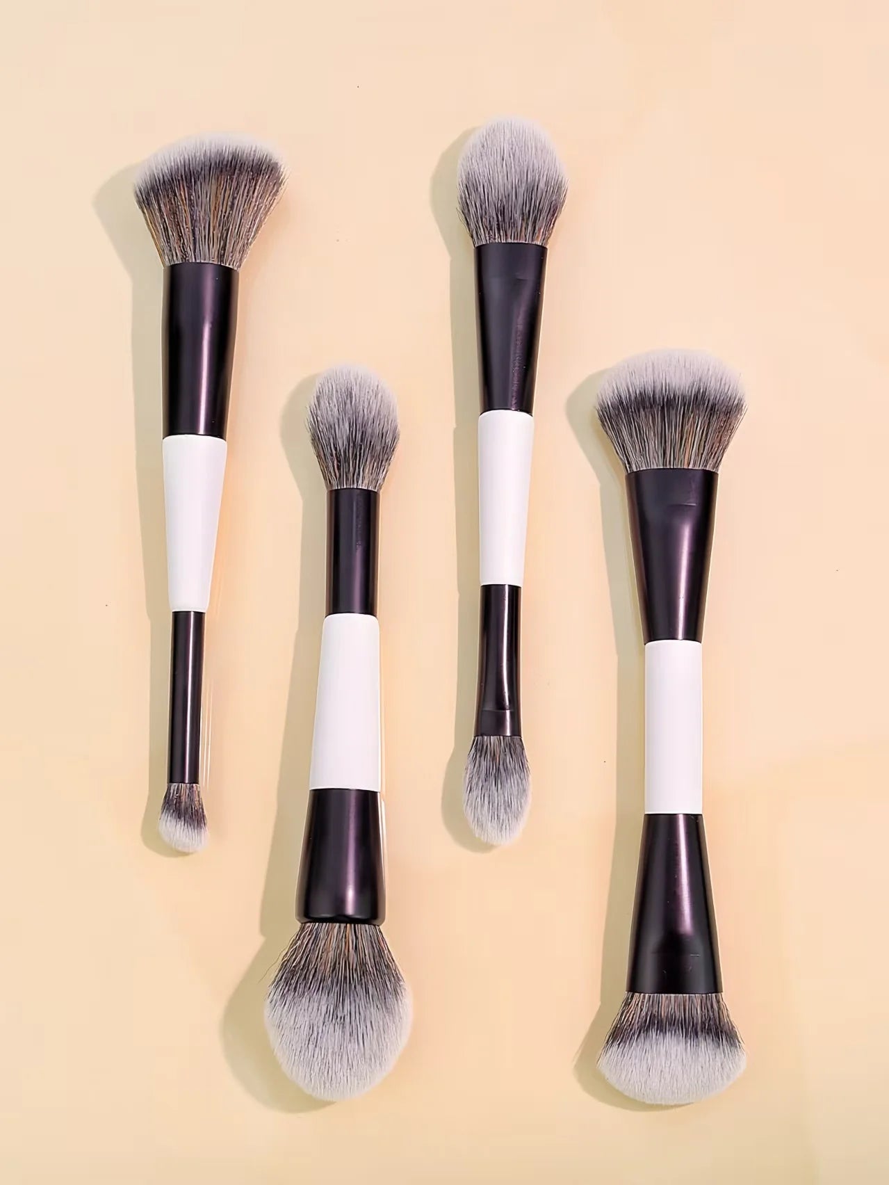 4 Double-Headed Makeup Brushes, Multi-Functional Makeup Brush