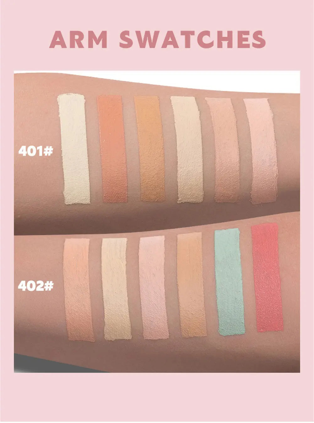 Natural Color Concealer Palette