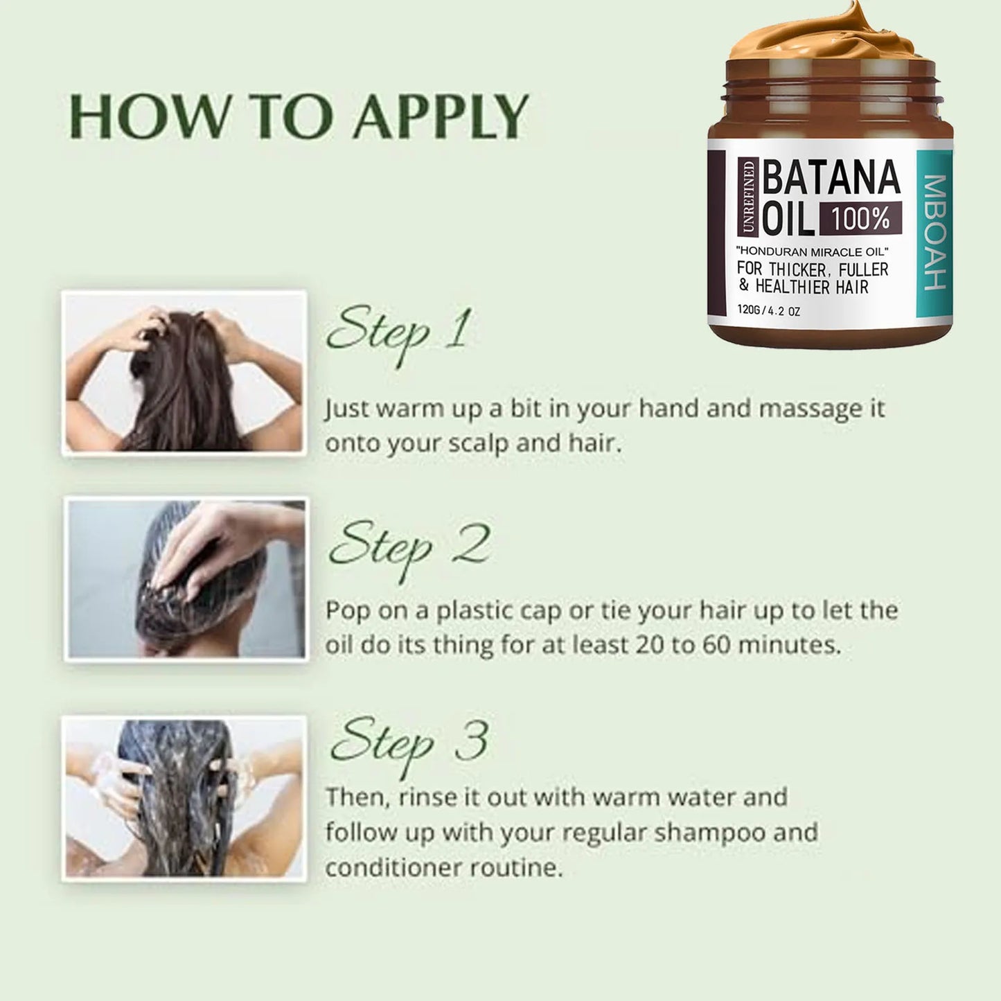 100% Batana Oil from Honduras