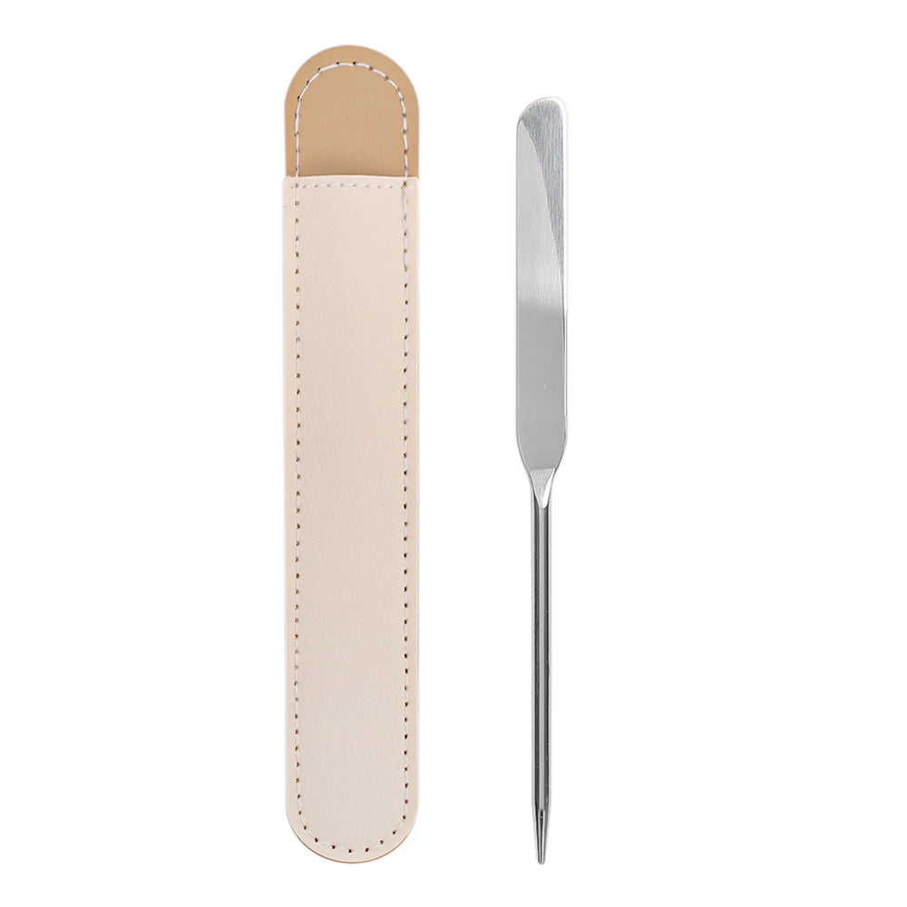 Professional Makeup Spatula Mixing Stick Foundation Brush Blending Liquid