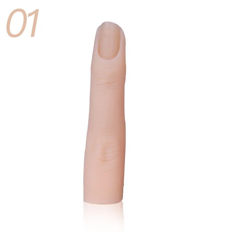 1Pcs Nail Art Training Hand False Finger Nail