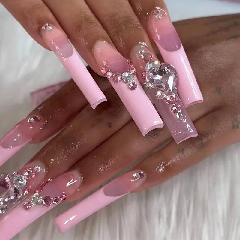 24Pcs Artificial Finger Nails