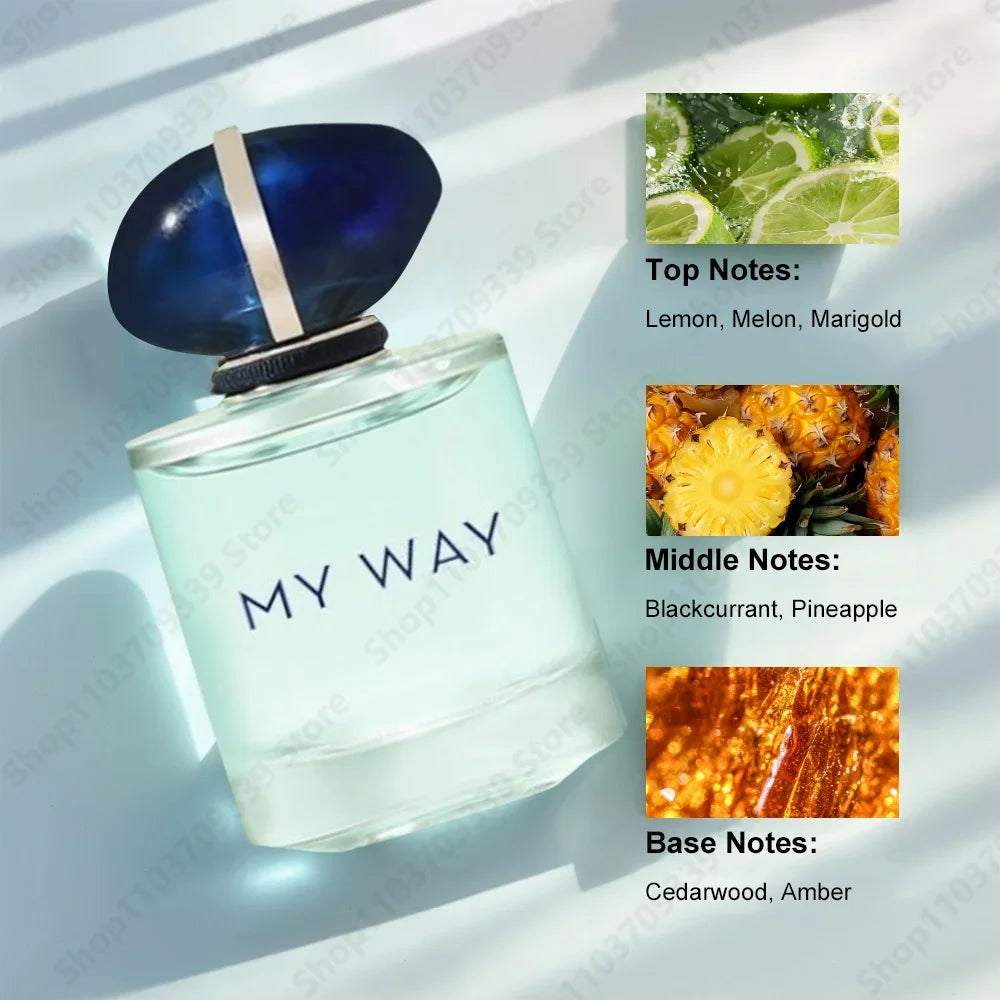 Women Perfume Fragrant notes of flowers and fruits Scent Romantic Fragrance