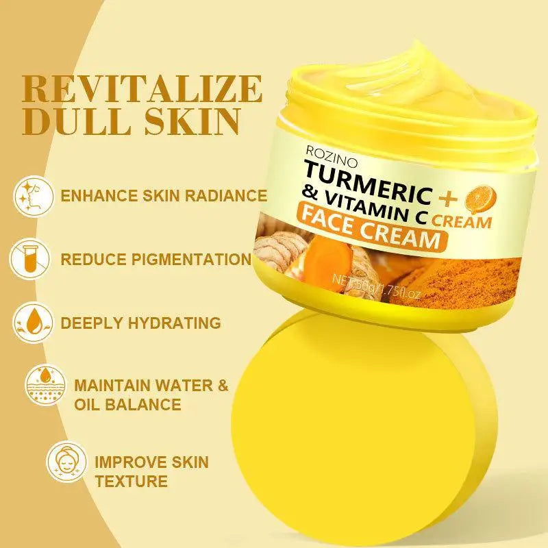 Turmeric Lemon Soap/cleansing pad/Face Cream/Serum Turmeric Series