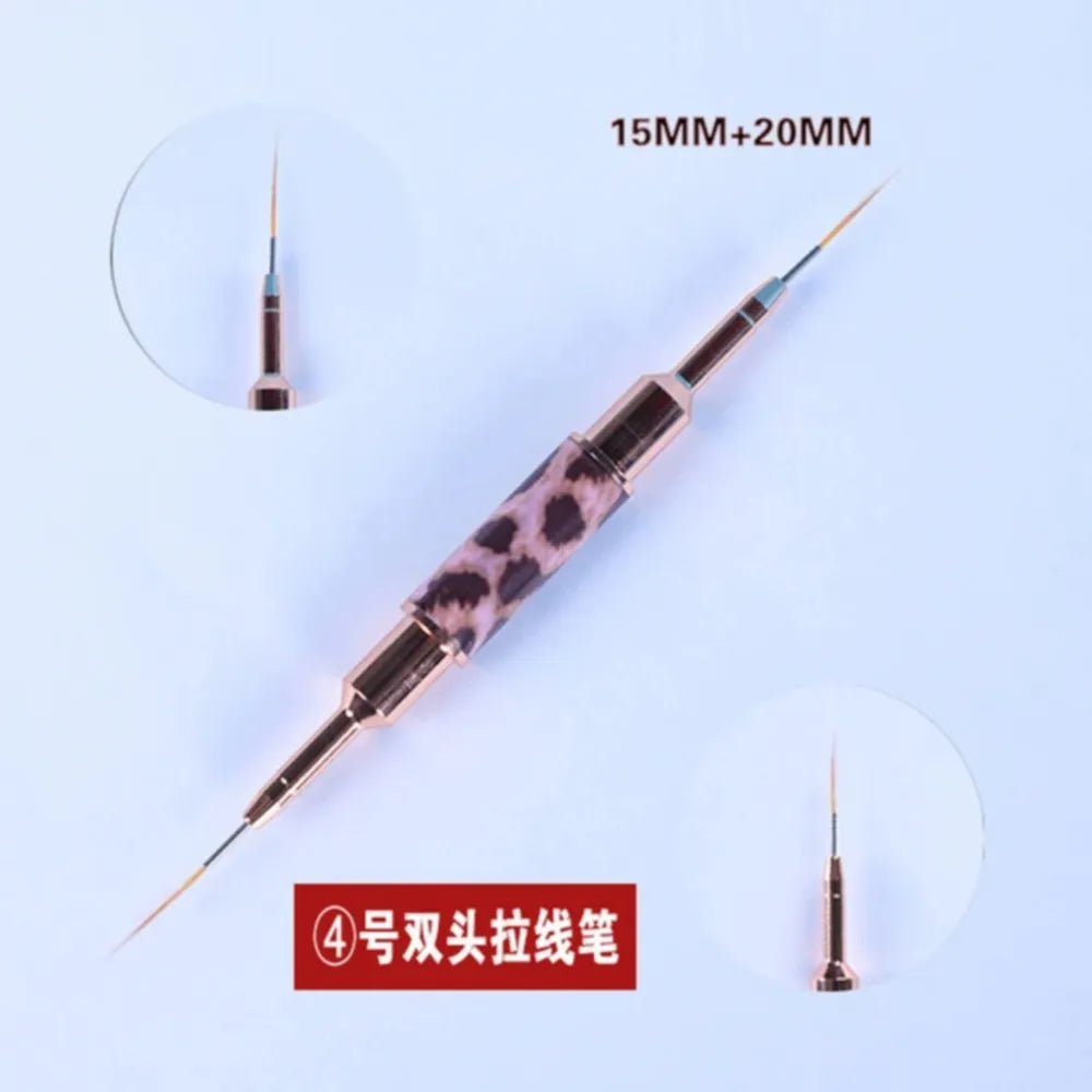 Black Nail Art Liner Brushes
