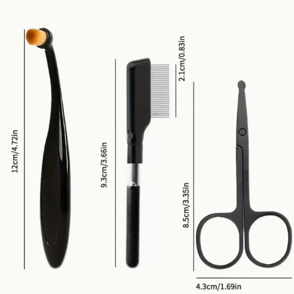 3pcs pet grooming kit