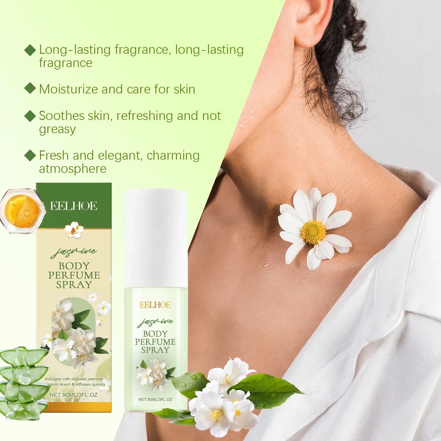 Jasmine Body Perfume Spray Body Mists