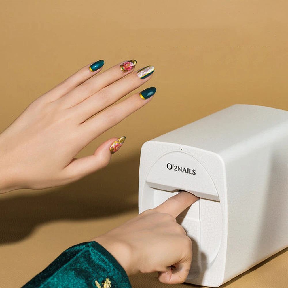 O2NAILS Smart Professional Mobile Nail Printer Machine