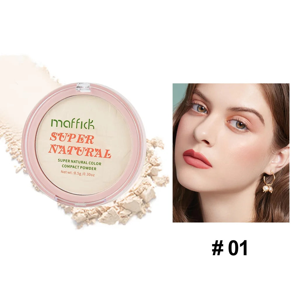 3-Color Matte Pressed Powder Foundation Make-Up