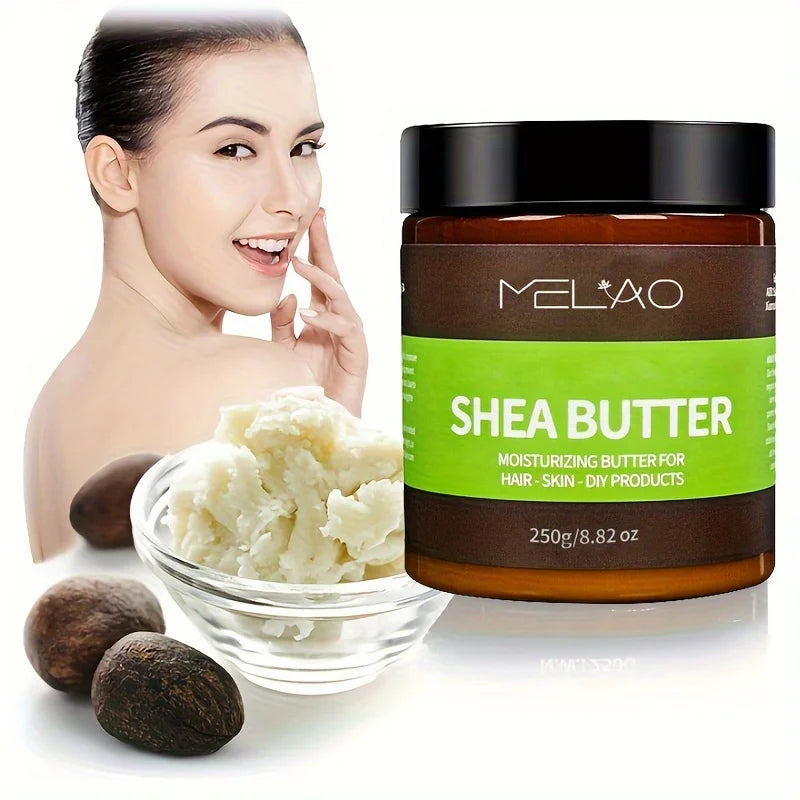 100% Raw & Unrefined MELAO Organic Shea Butter