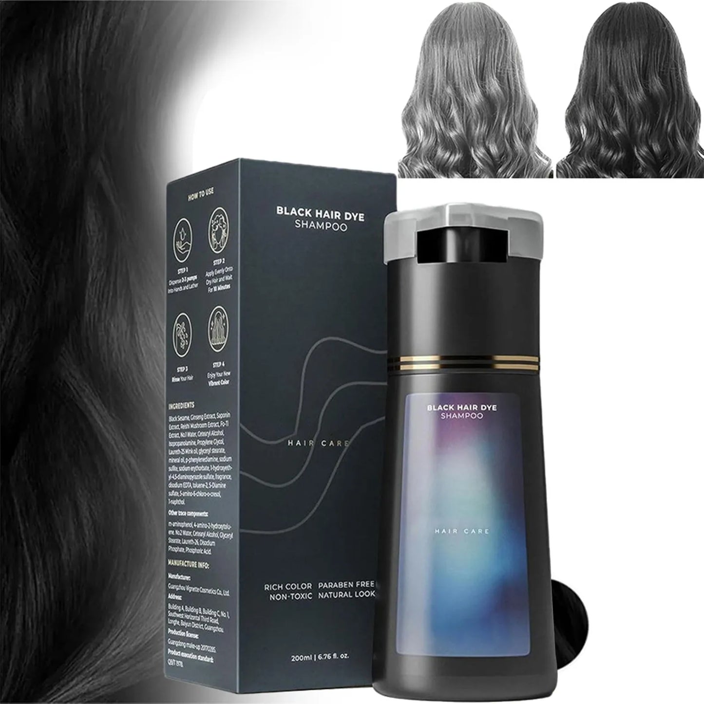 Polar Haircare Instant Dye Shampoo for Wome