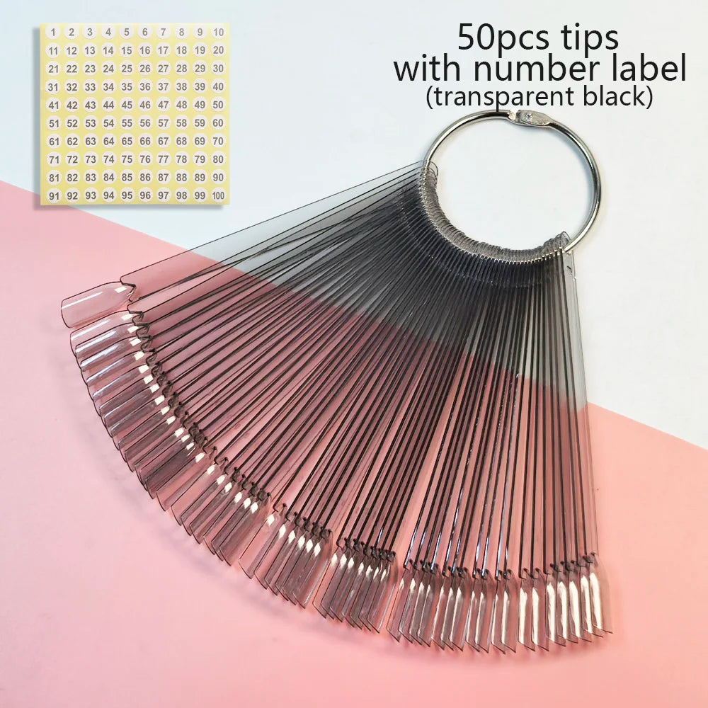 Nail Display Sticks Nail Swatch False Nail Tips