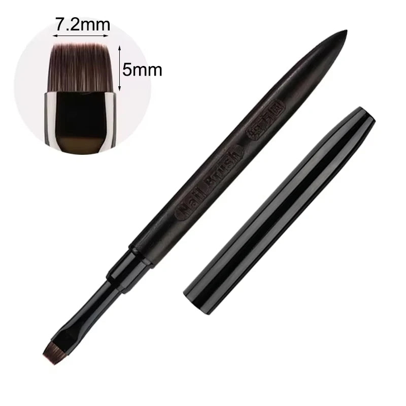 Wood Gel Painting Brush Nail Art