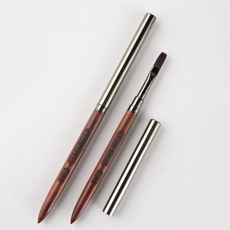 Wood Gel Painting Brush Nail Art