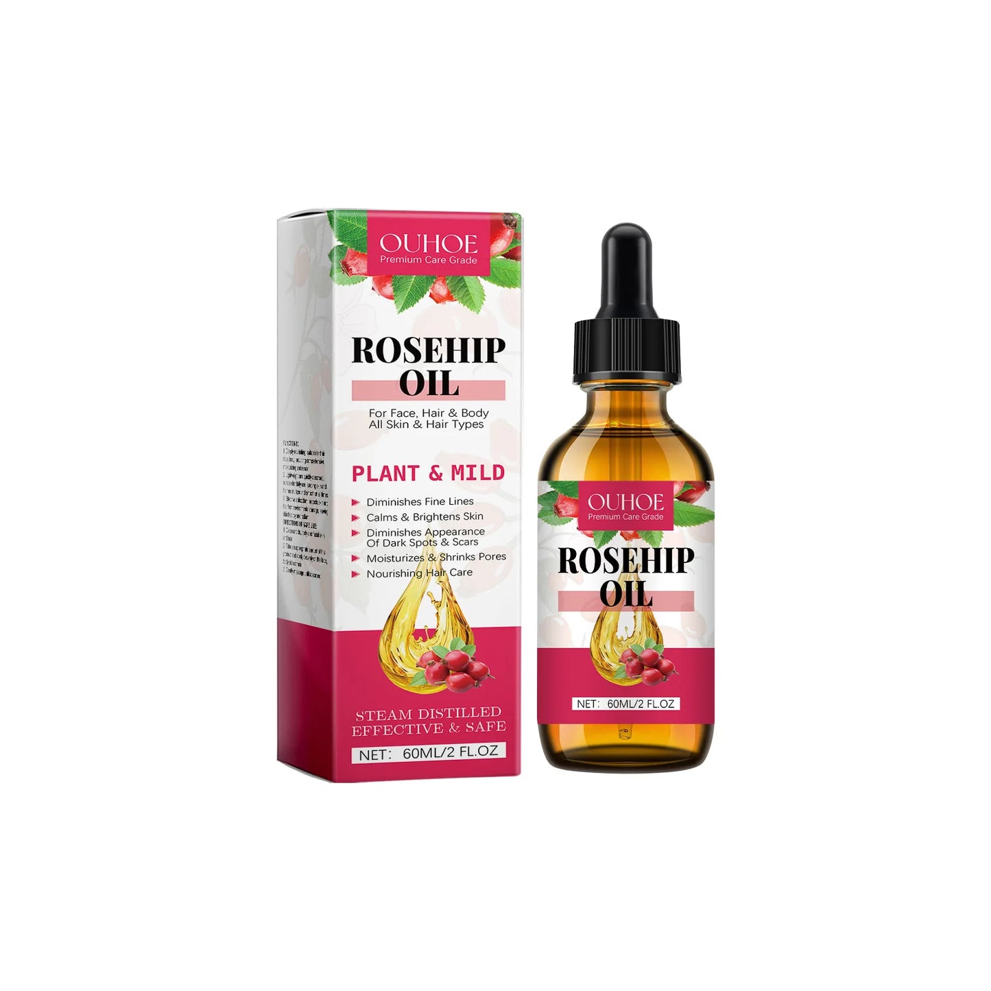 Organic Rosehip Oil Antioxidant