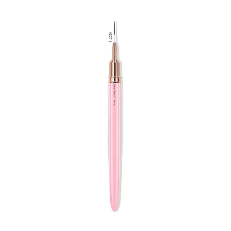 Black Nail Art Liner Brushes