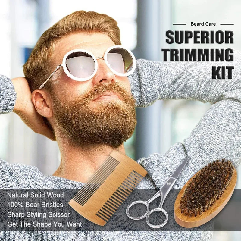 Beard Suit for Men A Set of Grooming Kit