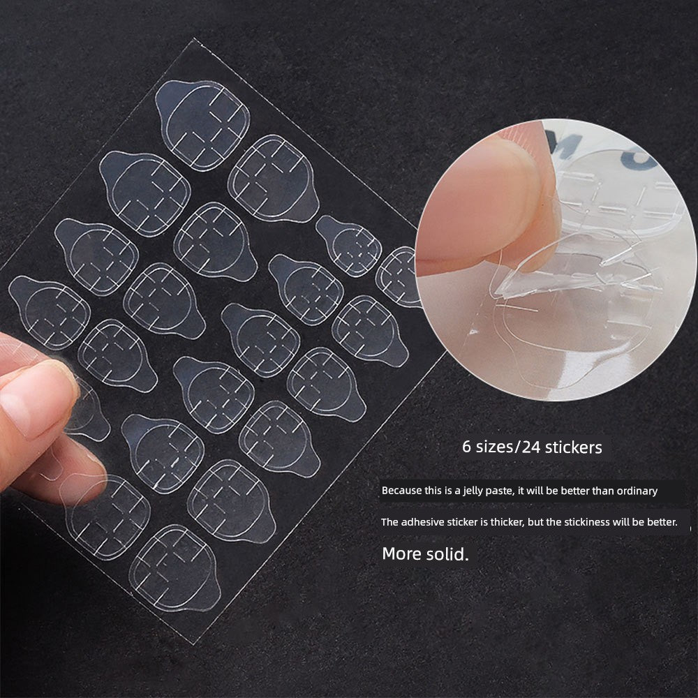 Jelly Glue Environmental-Friendly Transparent Invisible Stickers