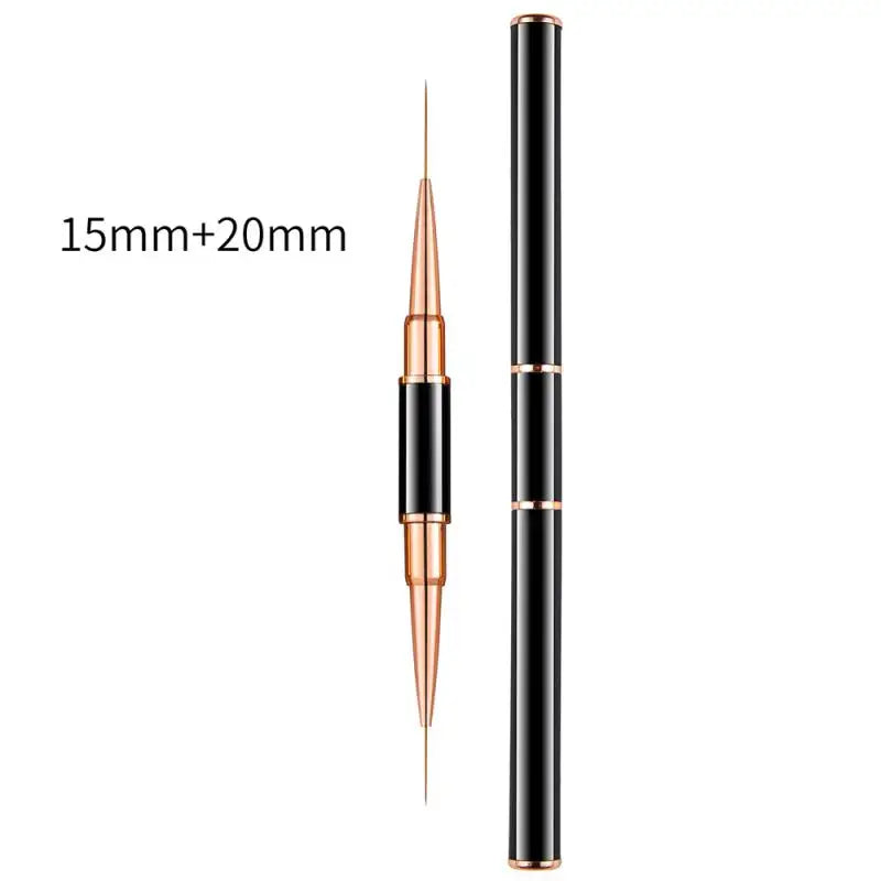 Black Nail Art Liner Brushes